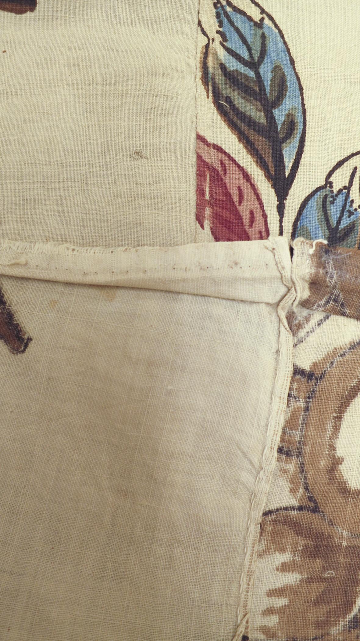 1958.0073.001 A Textile, printed, detail 1