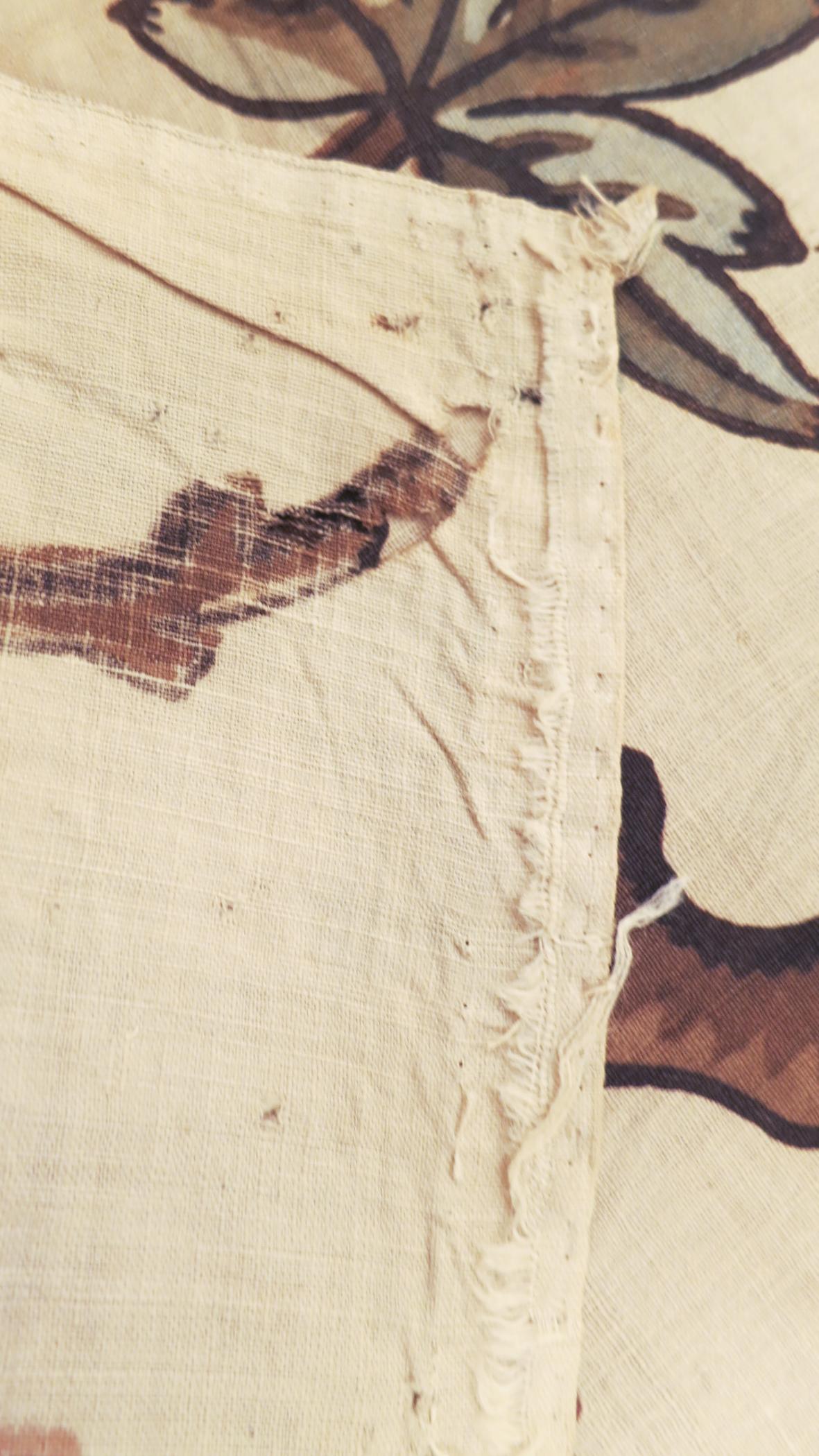 1958.0073.001 A Textile, printed, detail 2