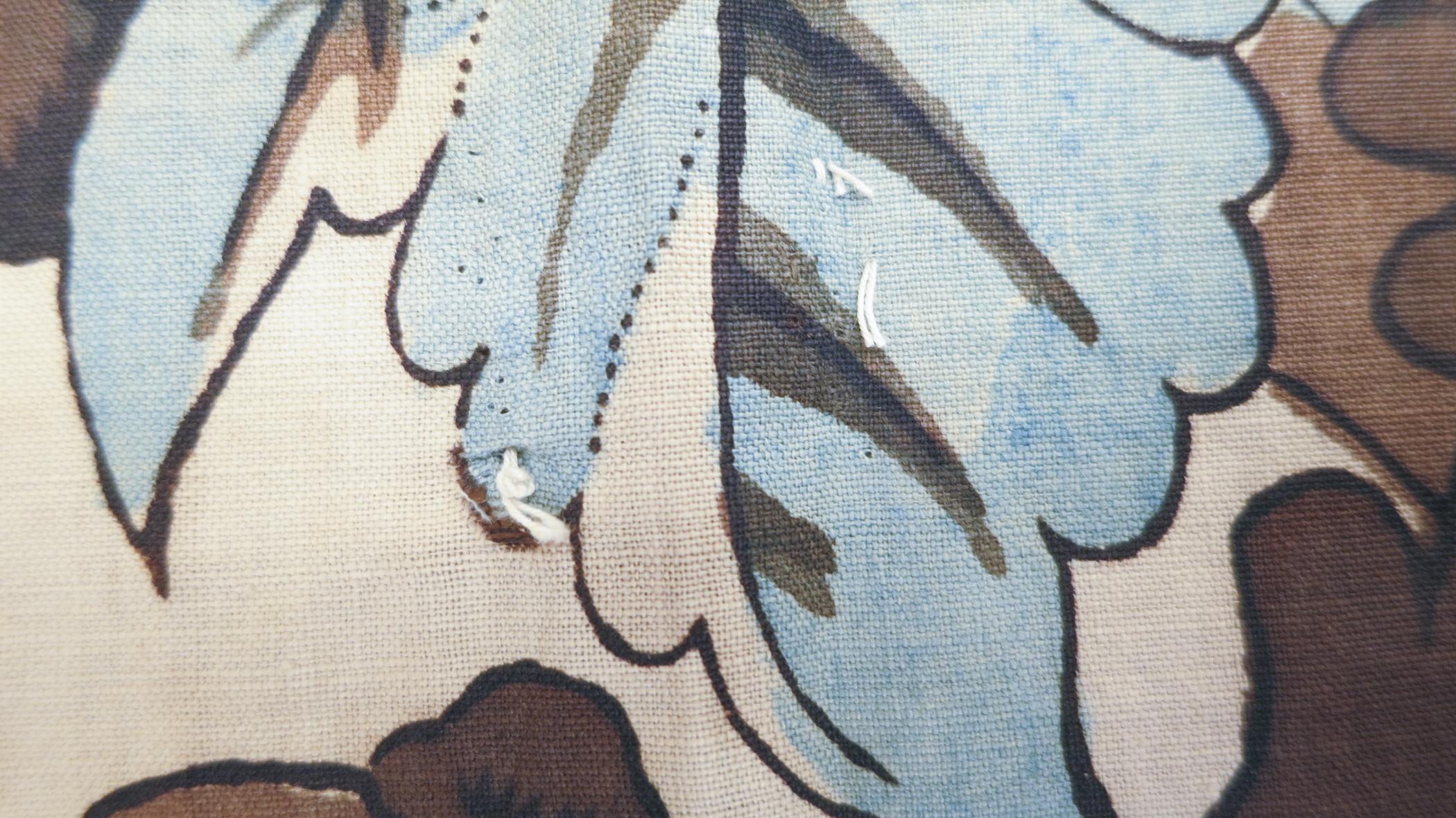 1958.0073.001 A Textile, printed, detail 6