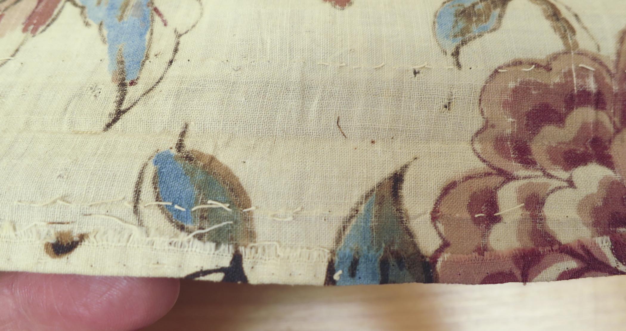 1958.0073.001 D Textile, printed, detail 1