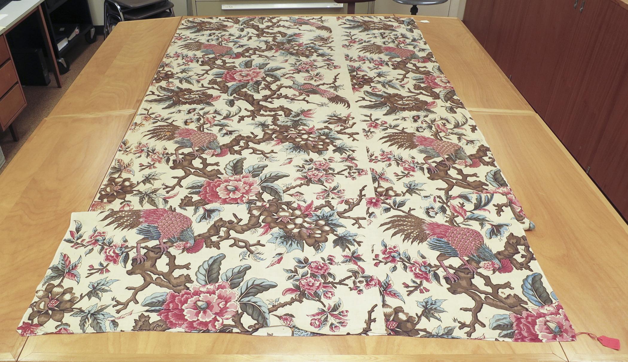 1958.0073.001 F Textile, printed, view 1