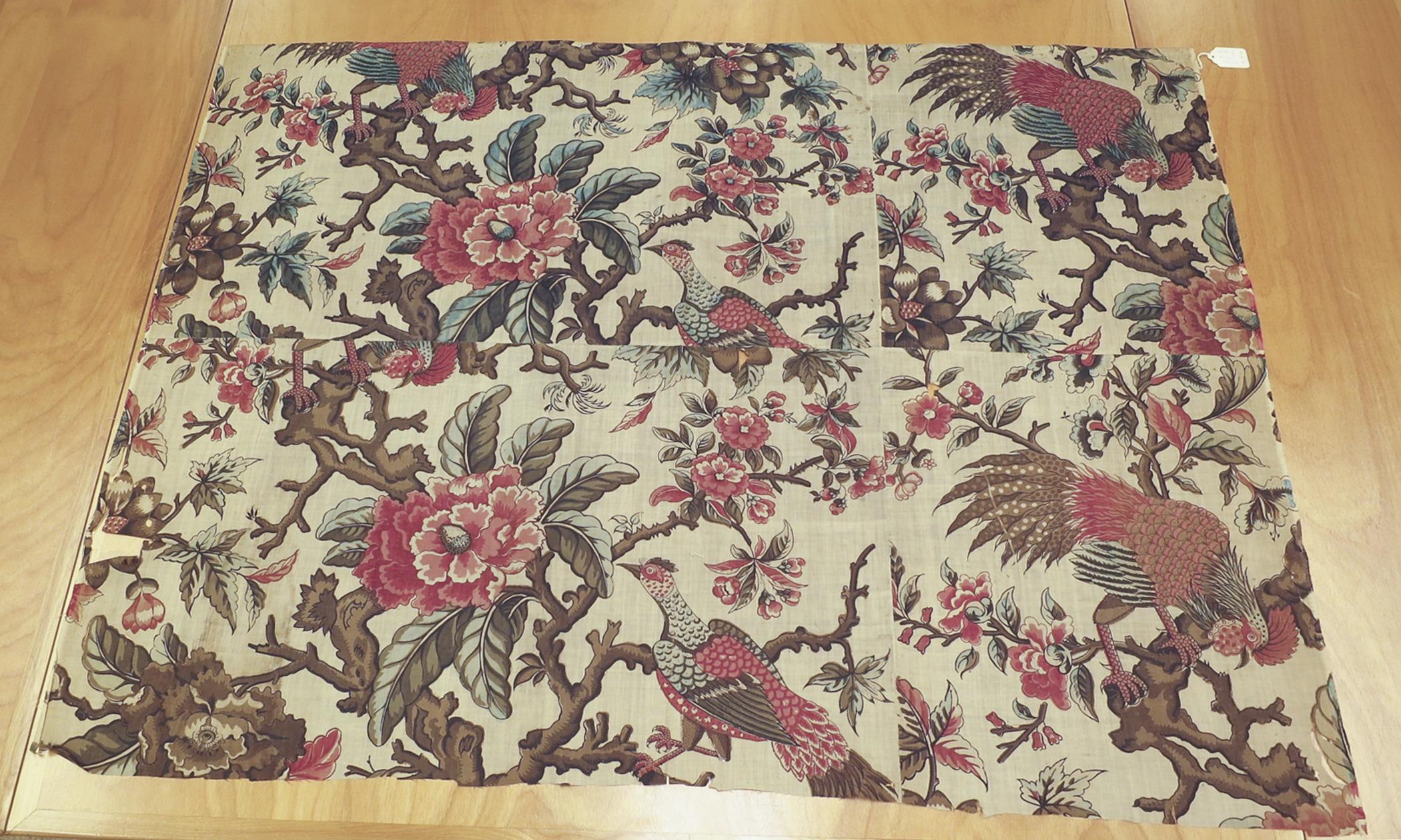 1958.0073.001 J Textile, printed, view 1