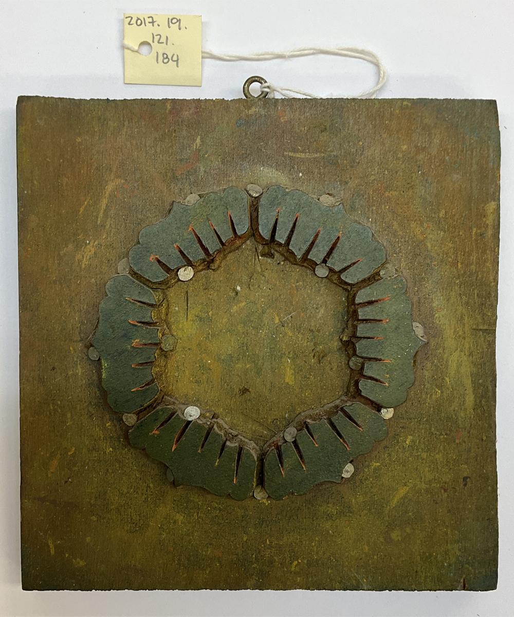 2017.0019.121.184 Tool (for textiles), Textile printing block, Reg Image, overall