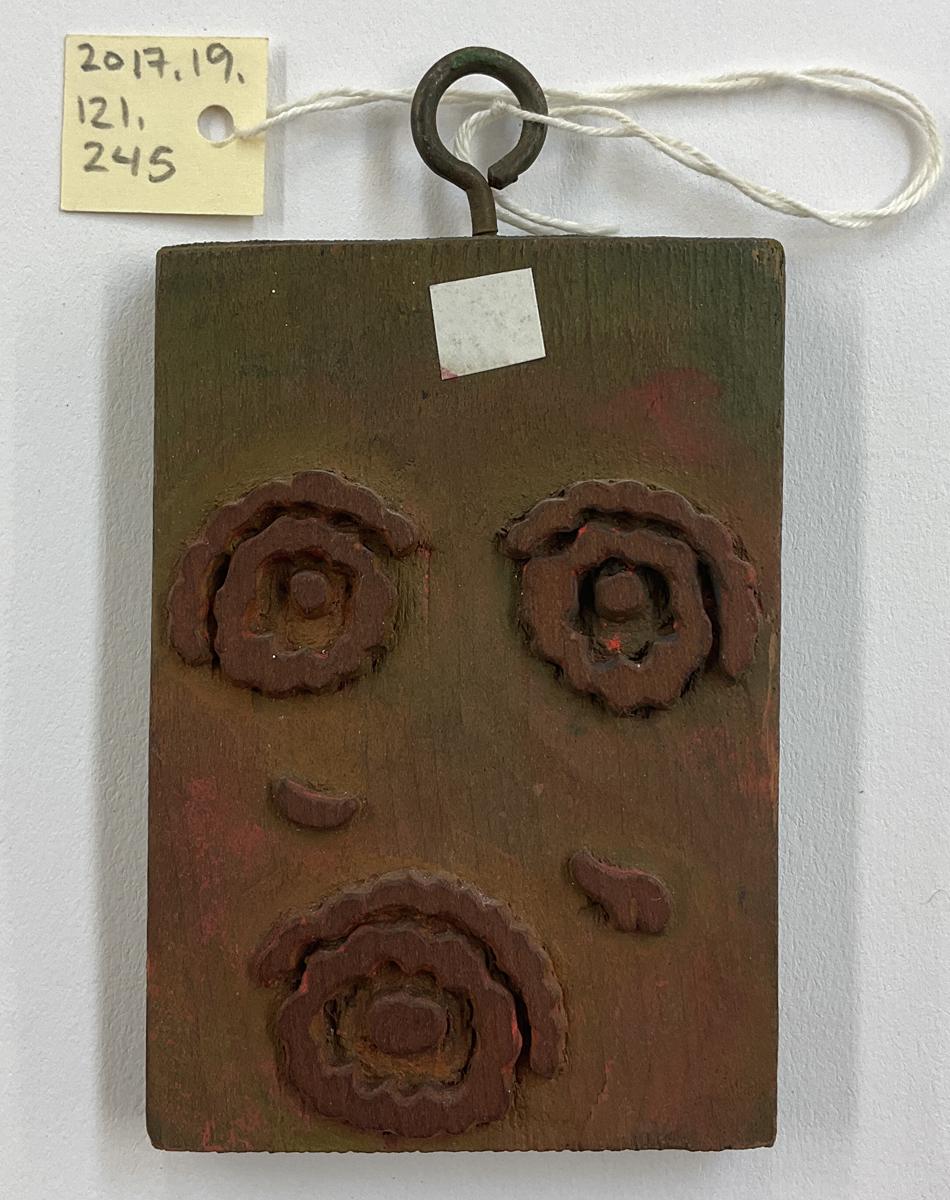2017.0019.121.245 Tool (for textiles), Textile printing block, Reg Image, overall