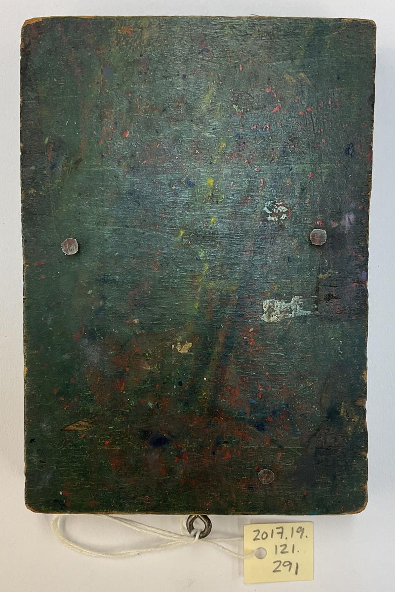 2017.0019.121.291 Tool (for textiles), Textile printing block, Reg Image, overall
