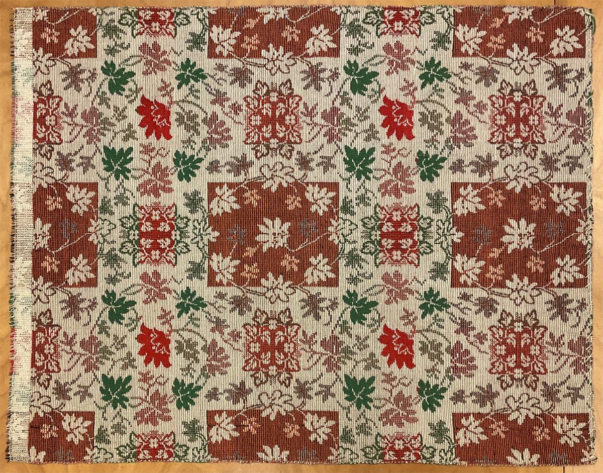 2017.0019.108.016 Rug fragment, Reg Image, overall