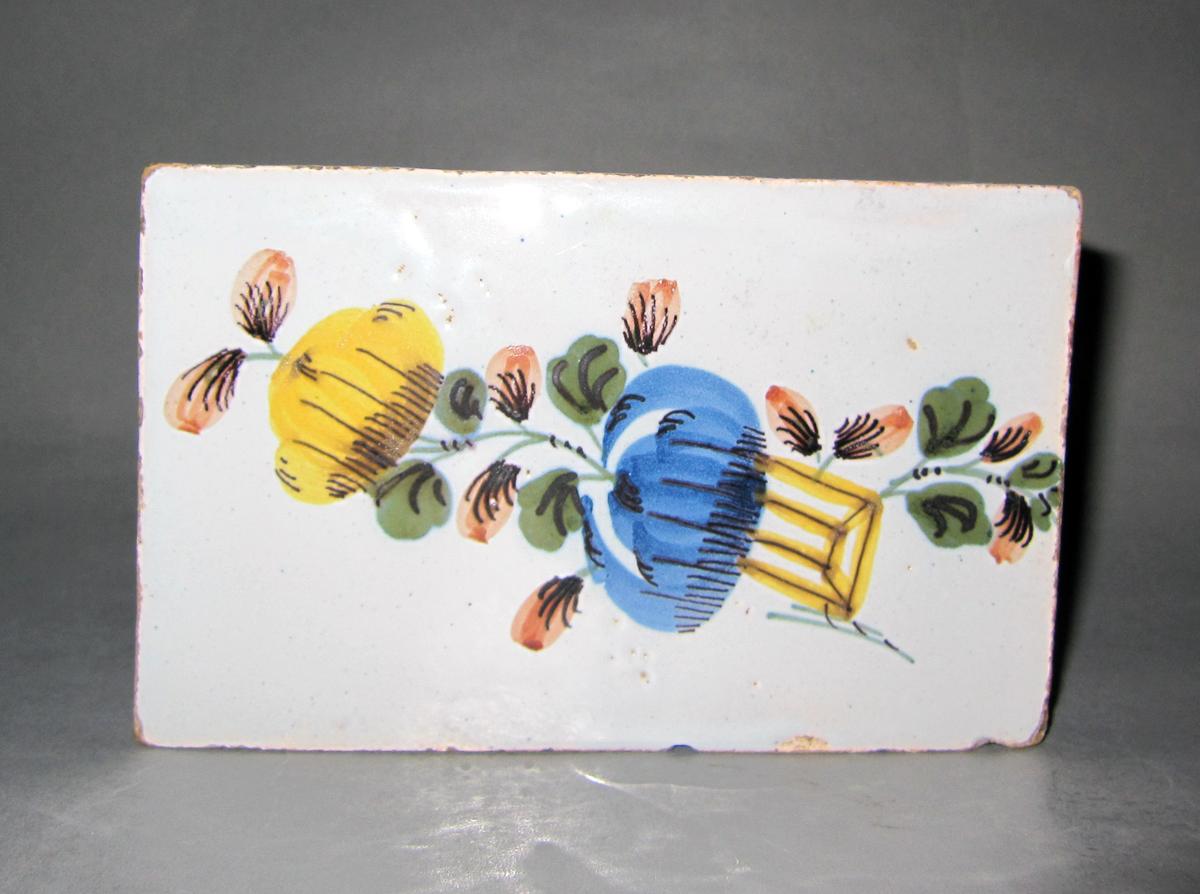 1959.1864.001 Delft flower brick