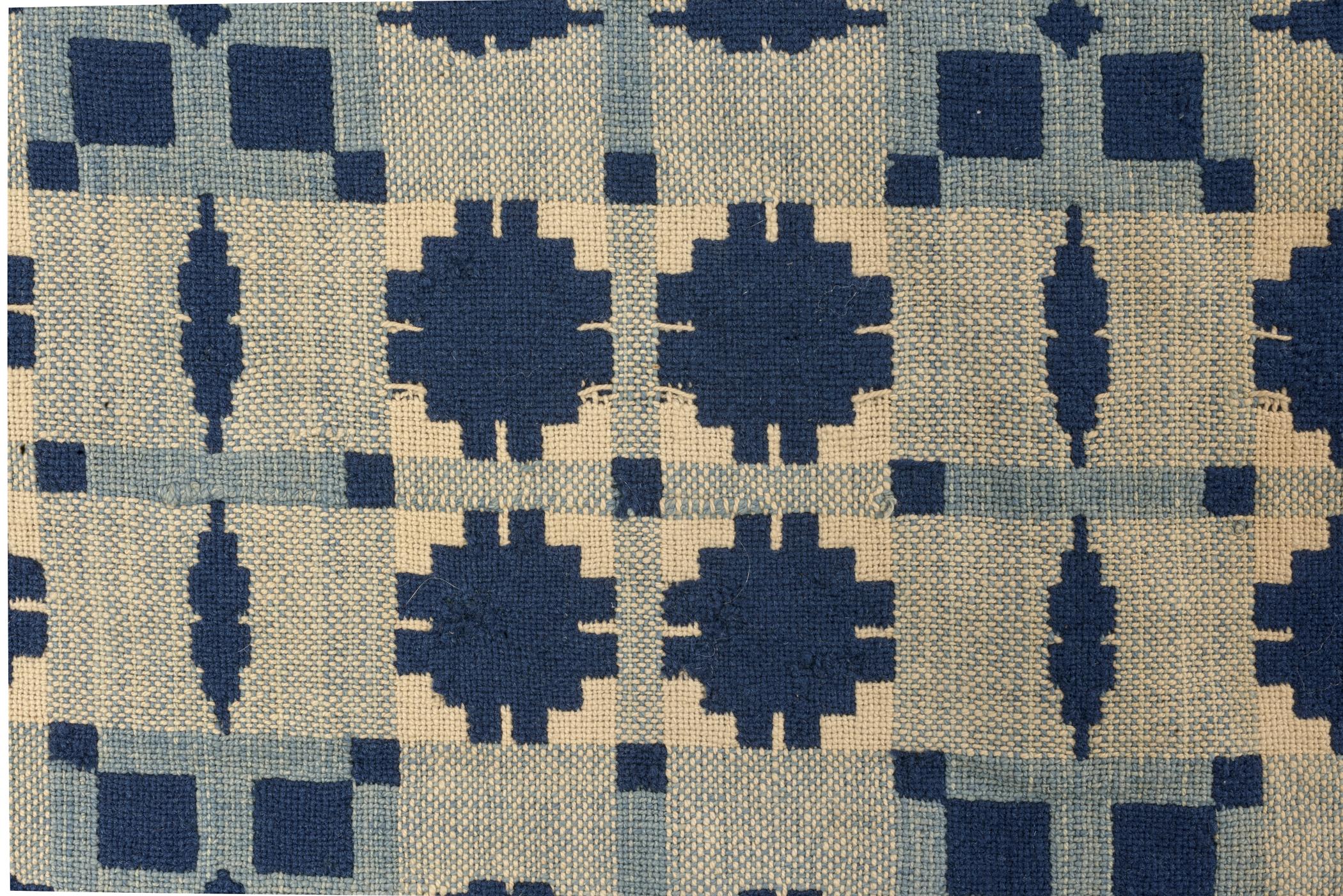 2017.0036.001 Bedcover, detail 1, reverse