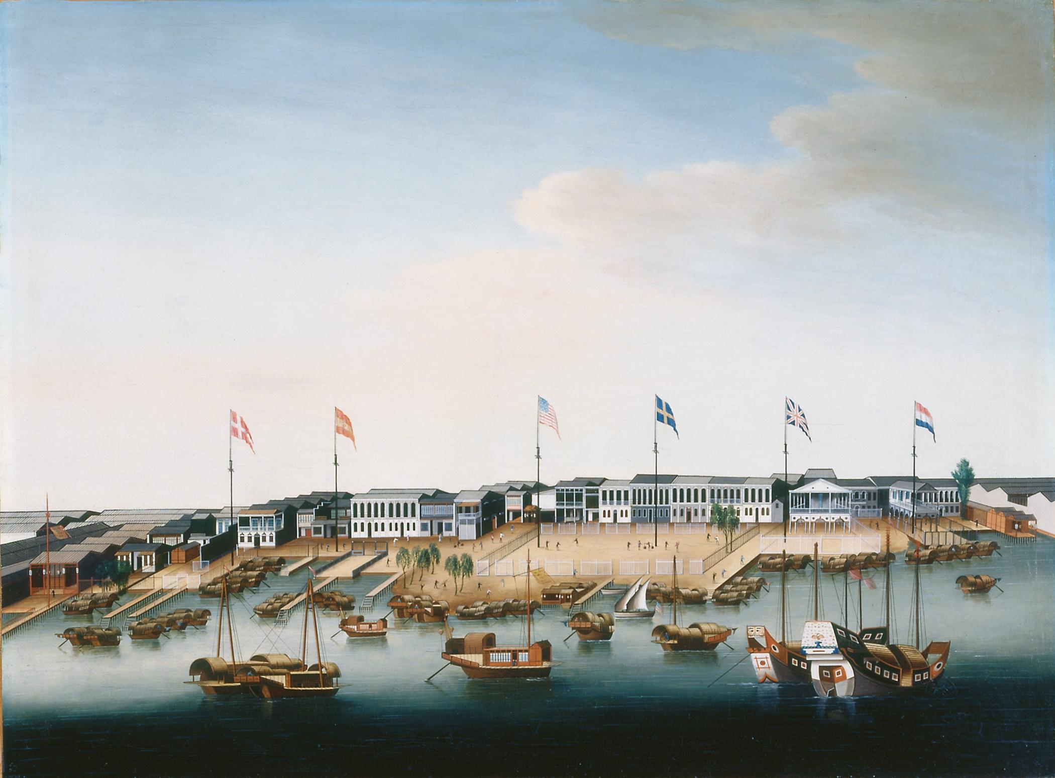 1959.1871.002 Painting, View of Canton