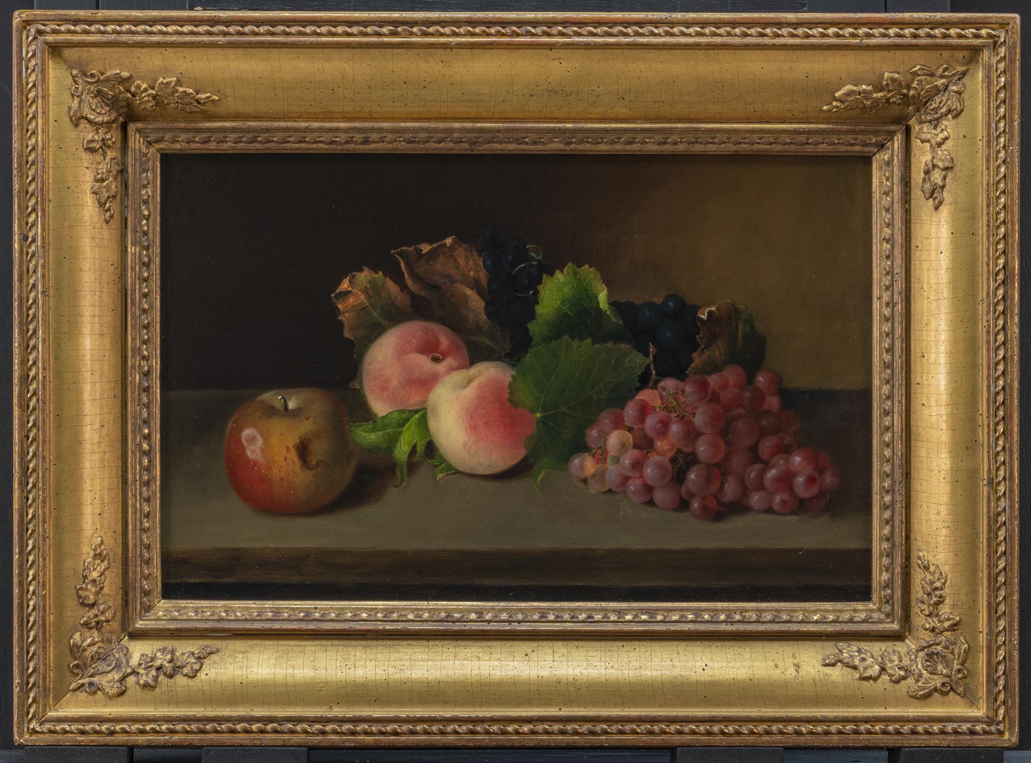 2017.0025 A Painting, B Frame, overall