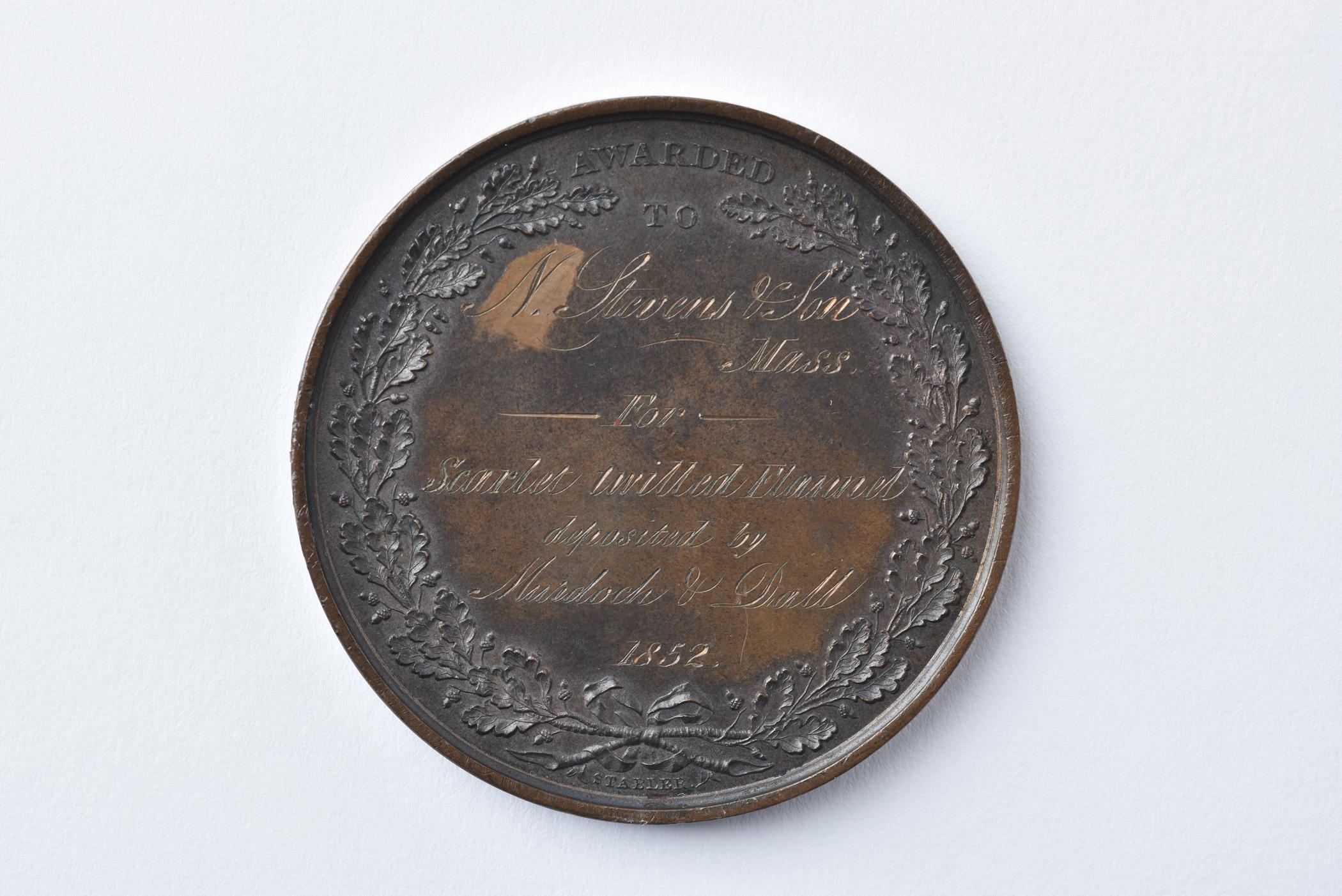 2017.0043.006 Medal, view 2