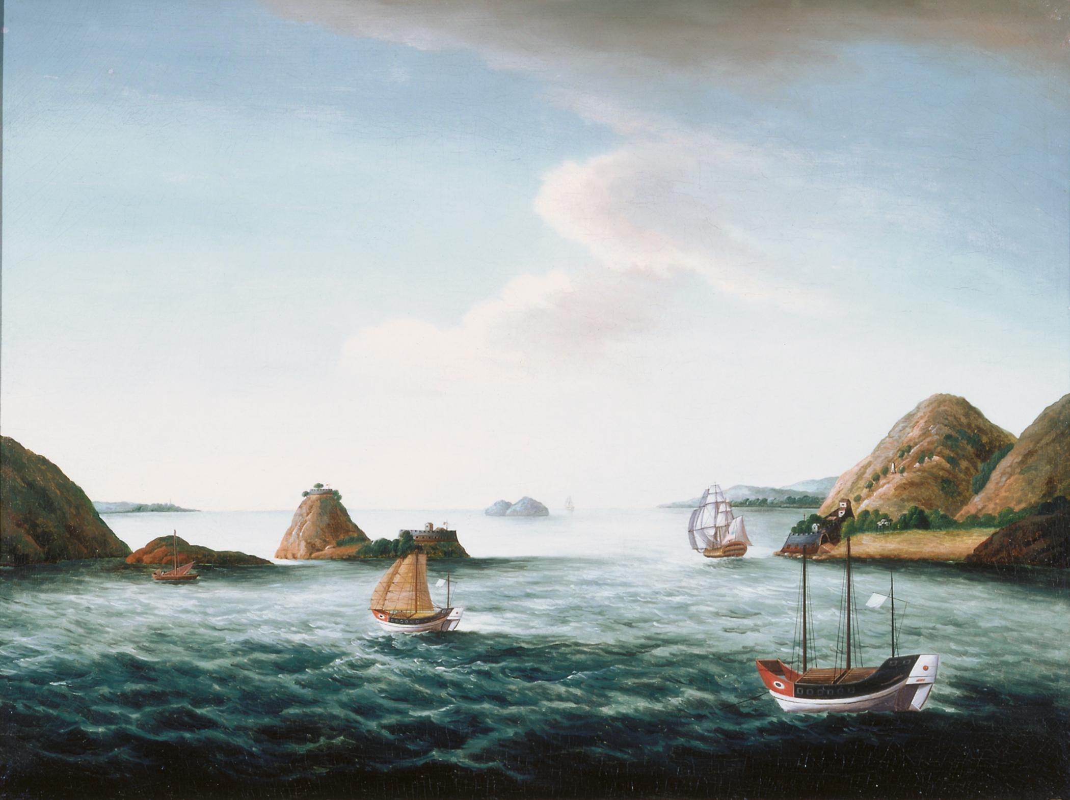 1959.1871.004 Painting, View of Boca Tigris