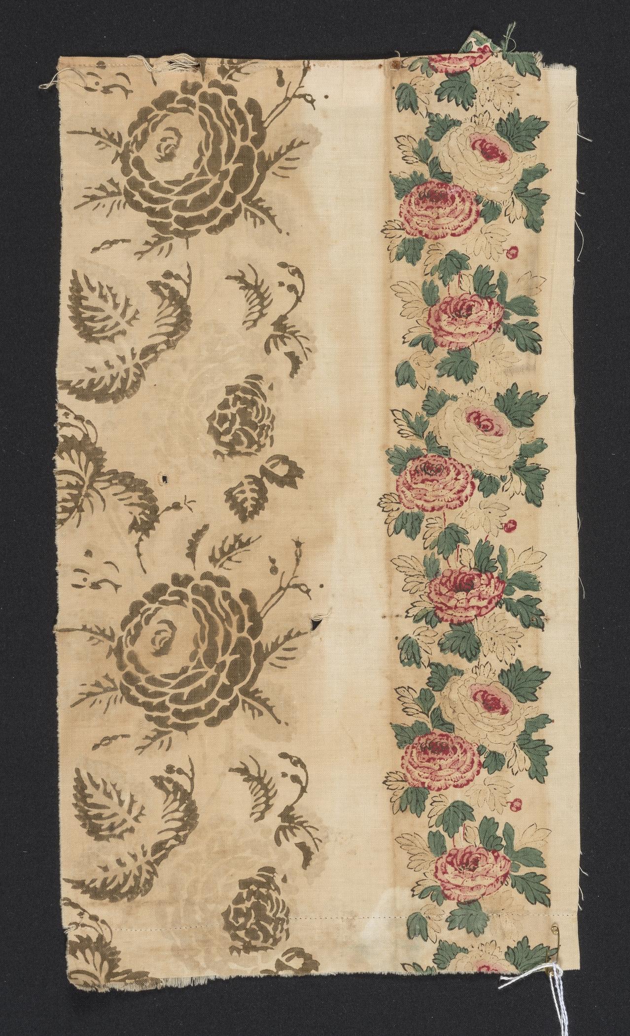 2018.0010.002.001 Textile fragment, printed, view 1