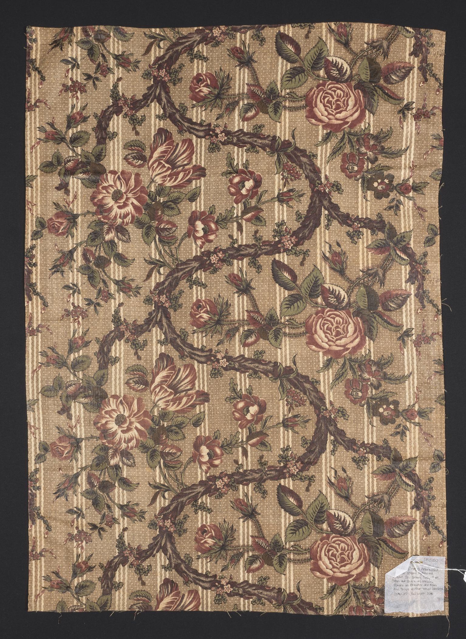 2018.0010.010 Textile fragment, printed, view 1