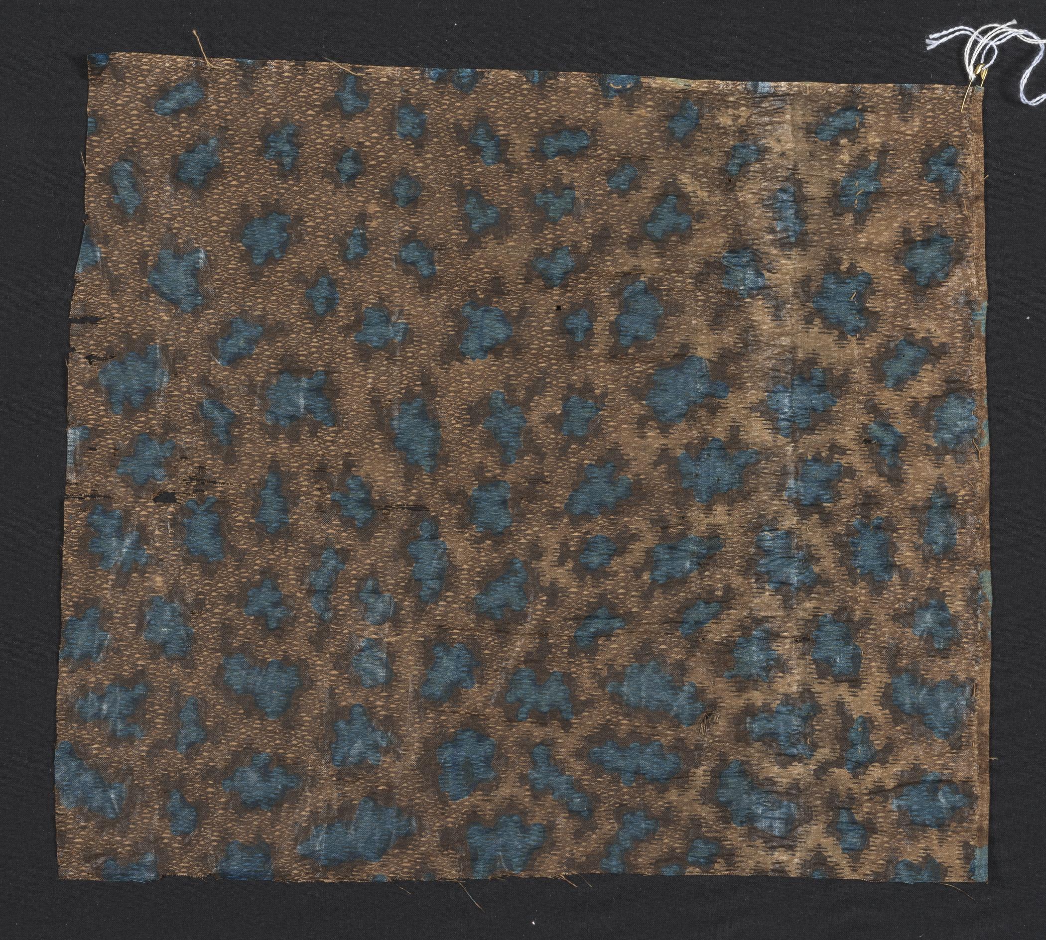 2018.0010.015 Textile fragment, printed, view 1