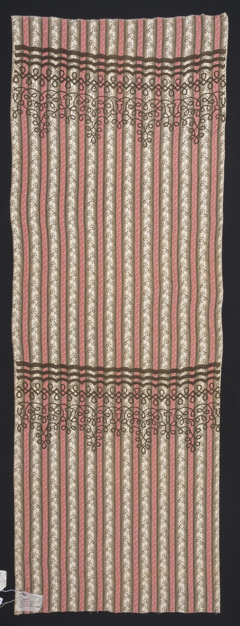 2018.0010.016 Textile fragment, printed, view 1