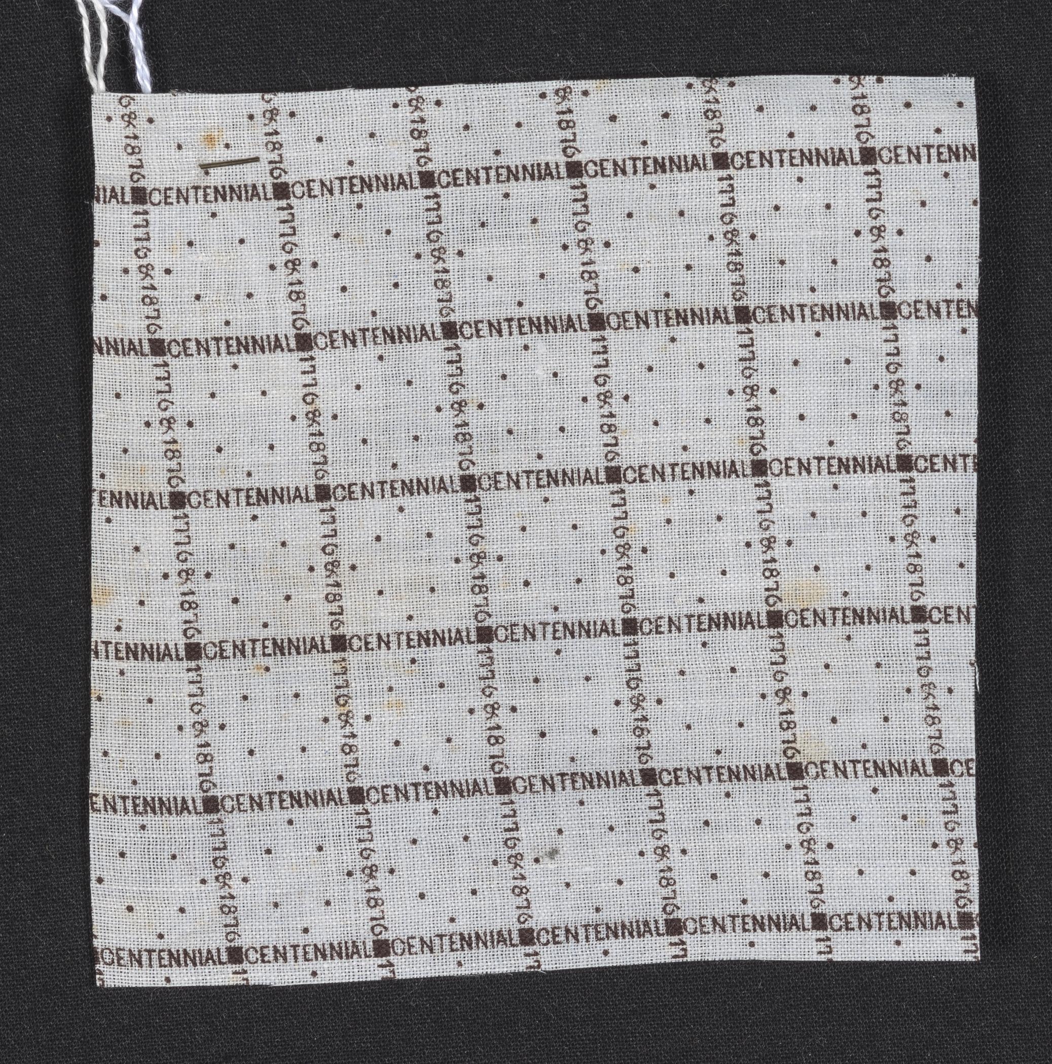 2018.0010.020 Textile fragment, printed, view 1