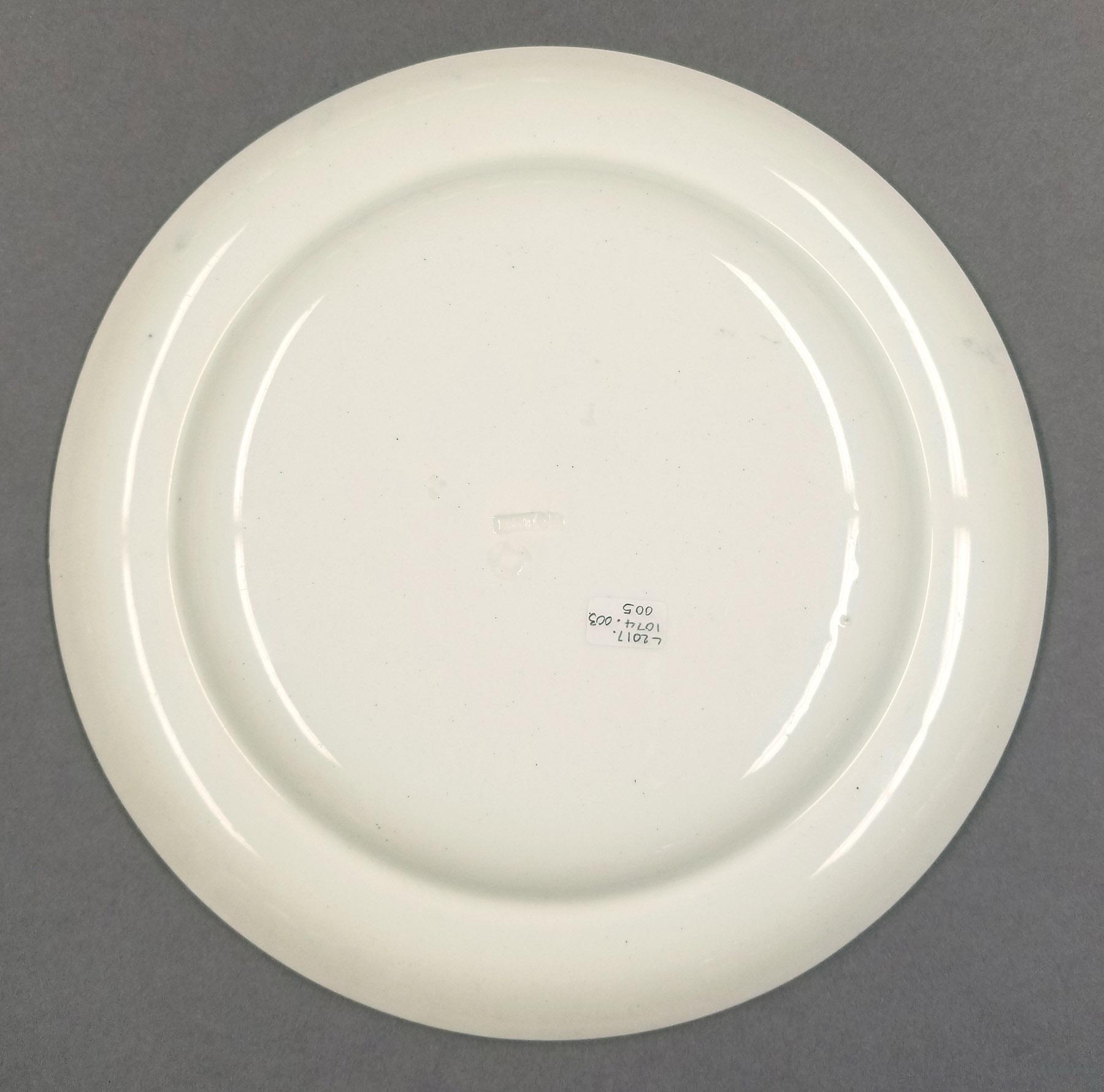 2021.0019.002.006 Plate, view 2, reverse