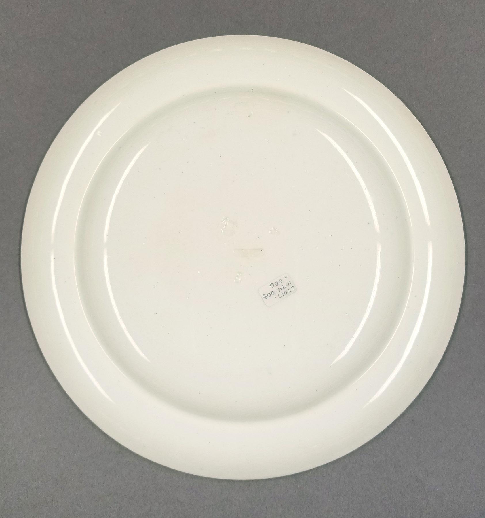2021.0019.002.007 Plate, view 2, reverse
