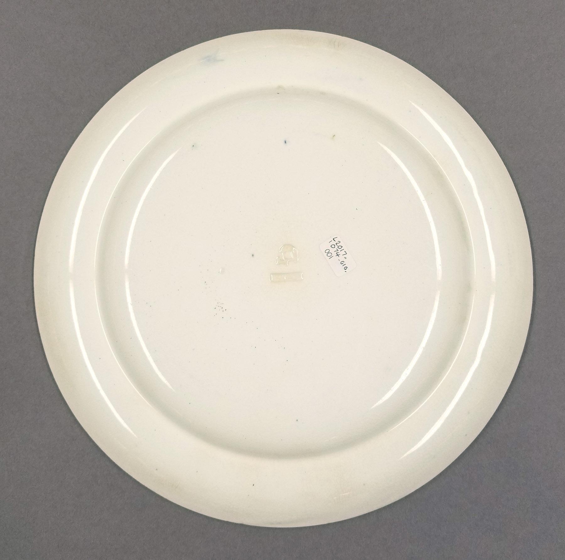 2021.0019.009.001 Plate, view 2, reverse