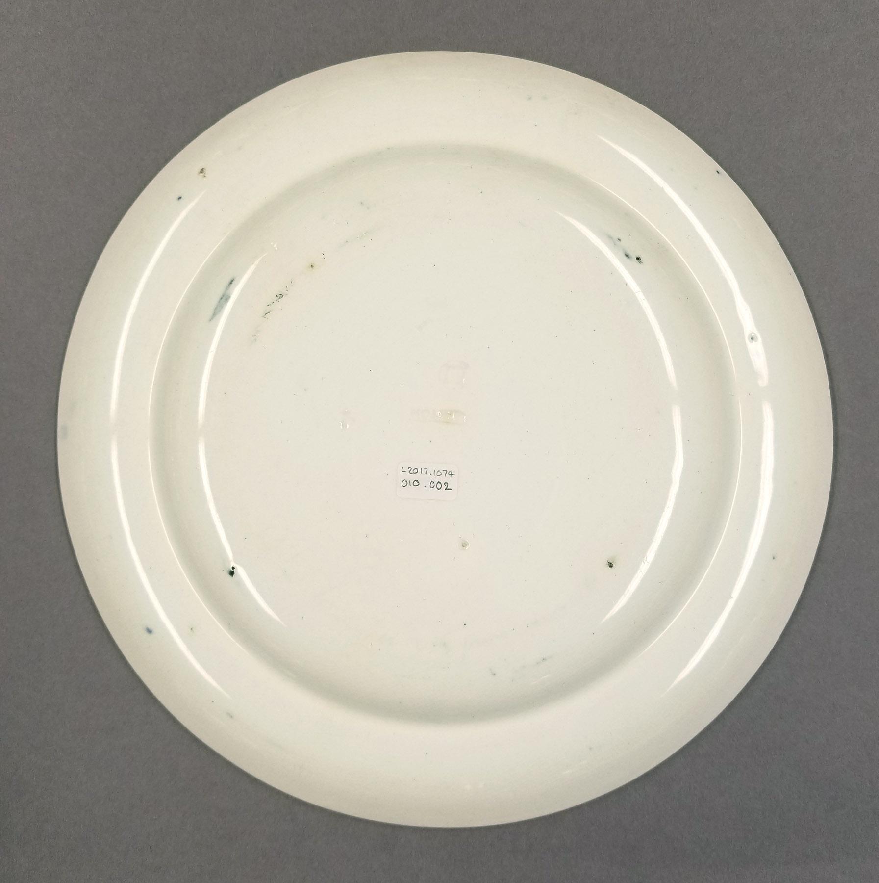 2021.0019.009.002 Plate, view 2, reverse