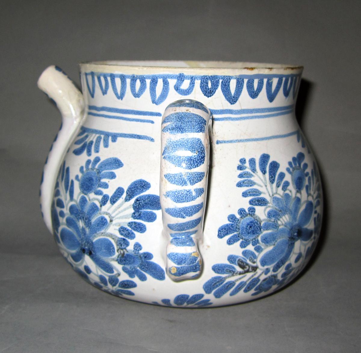 1959.1897 Delft posset pot handle