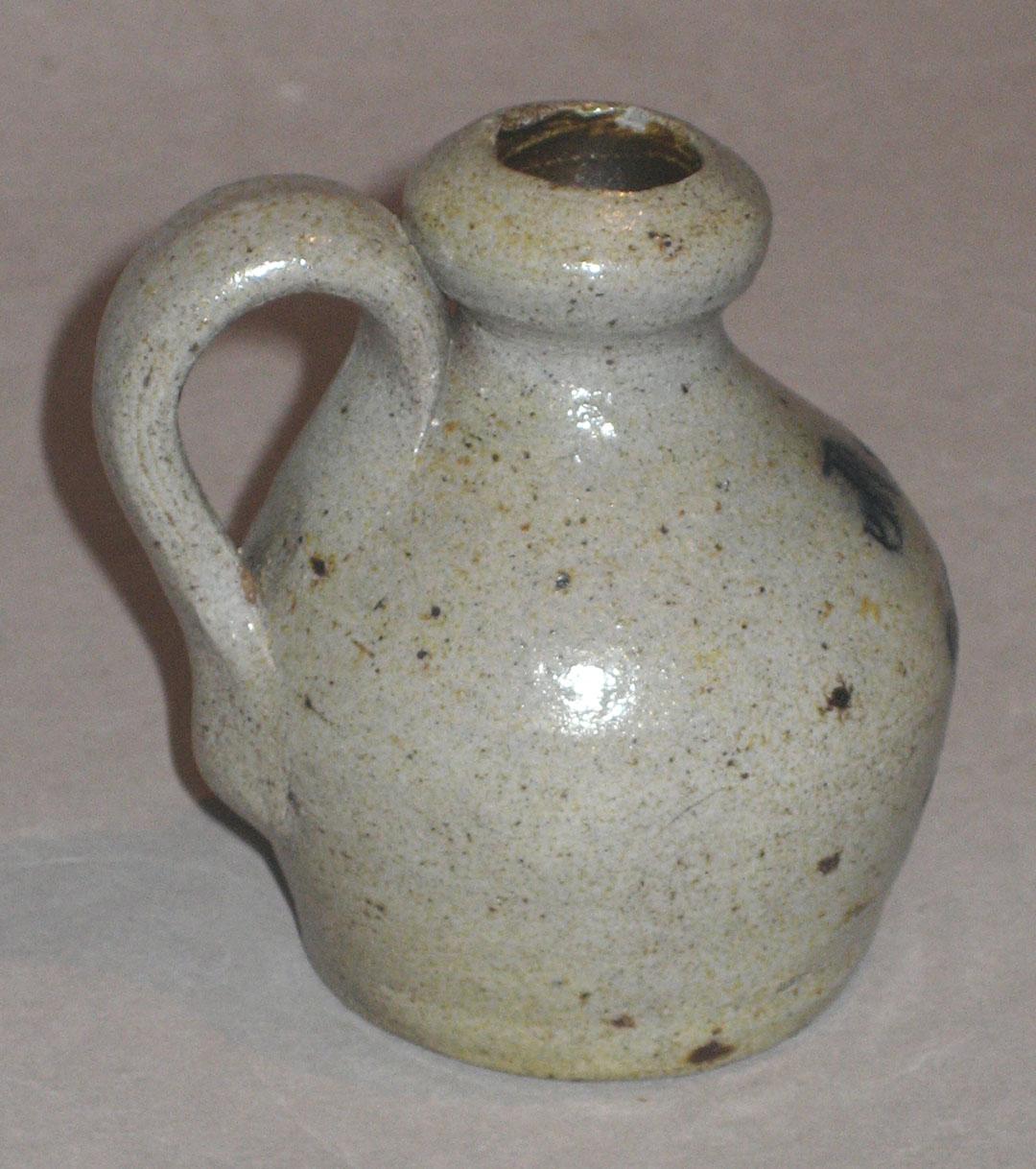 1959.1908 side - Miniature Stoneware Jug