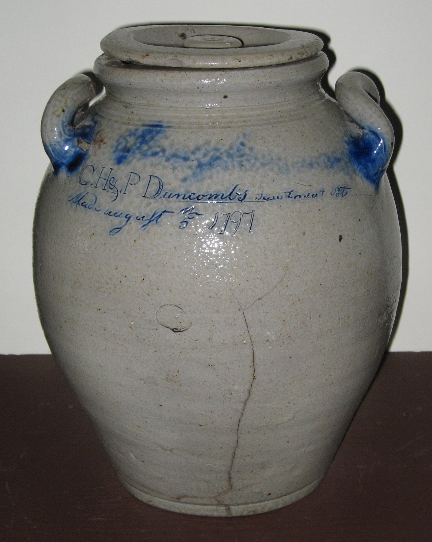 1959.1914 A, B Jar and cover
