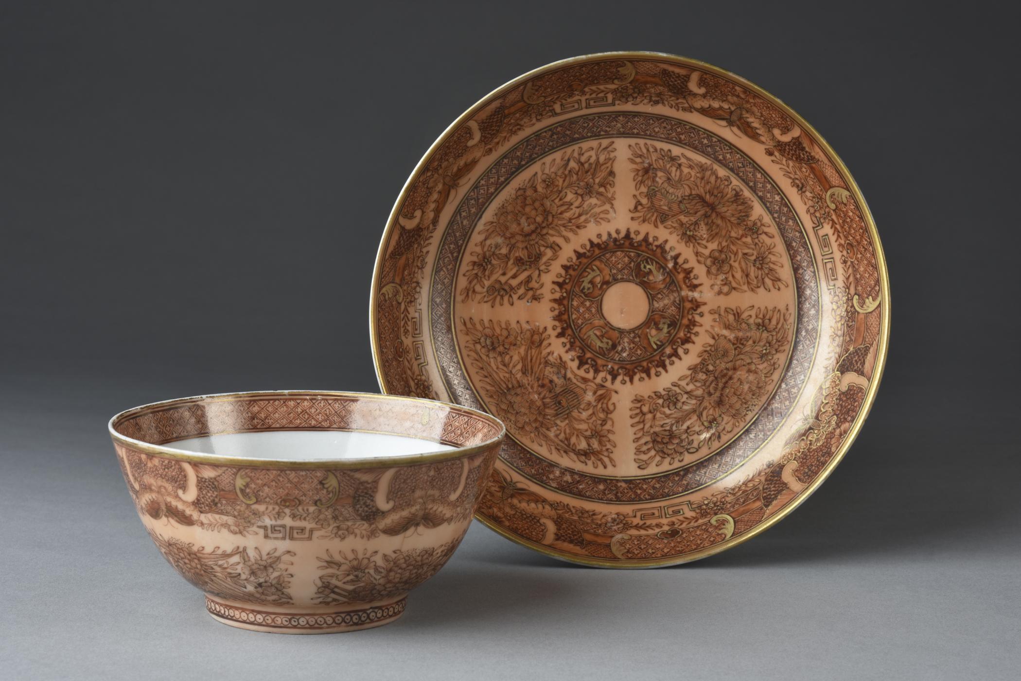 2018.0044.005 Teabowl, 2018.0033.003 Saucer, view 1