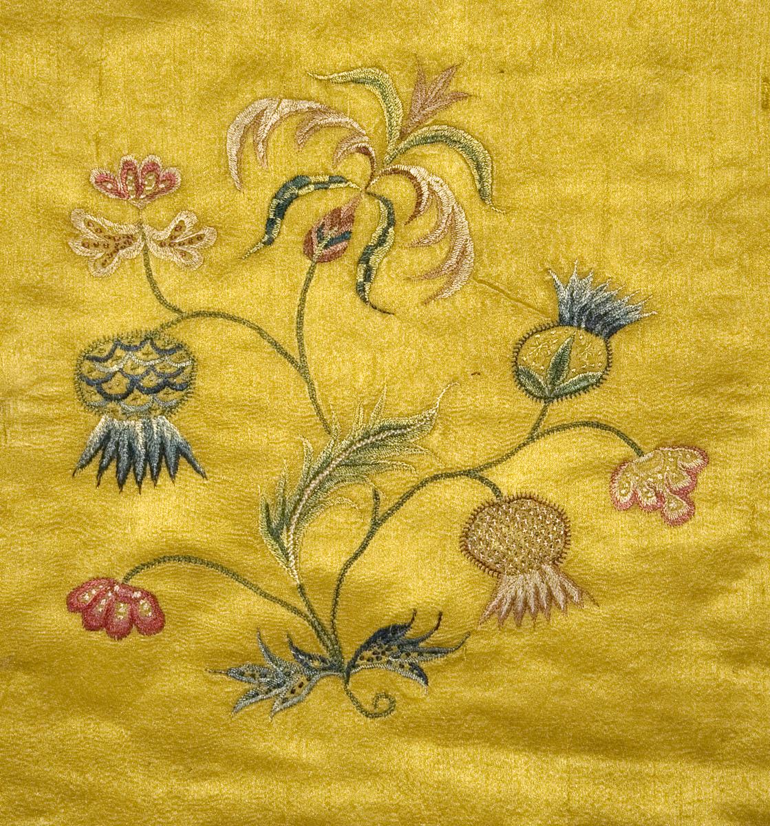 1989.0520.001 Cushion, Chair Pad, Pattern Detail