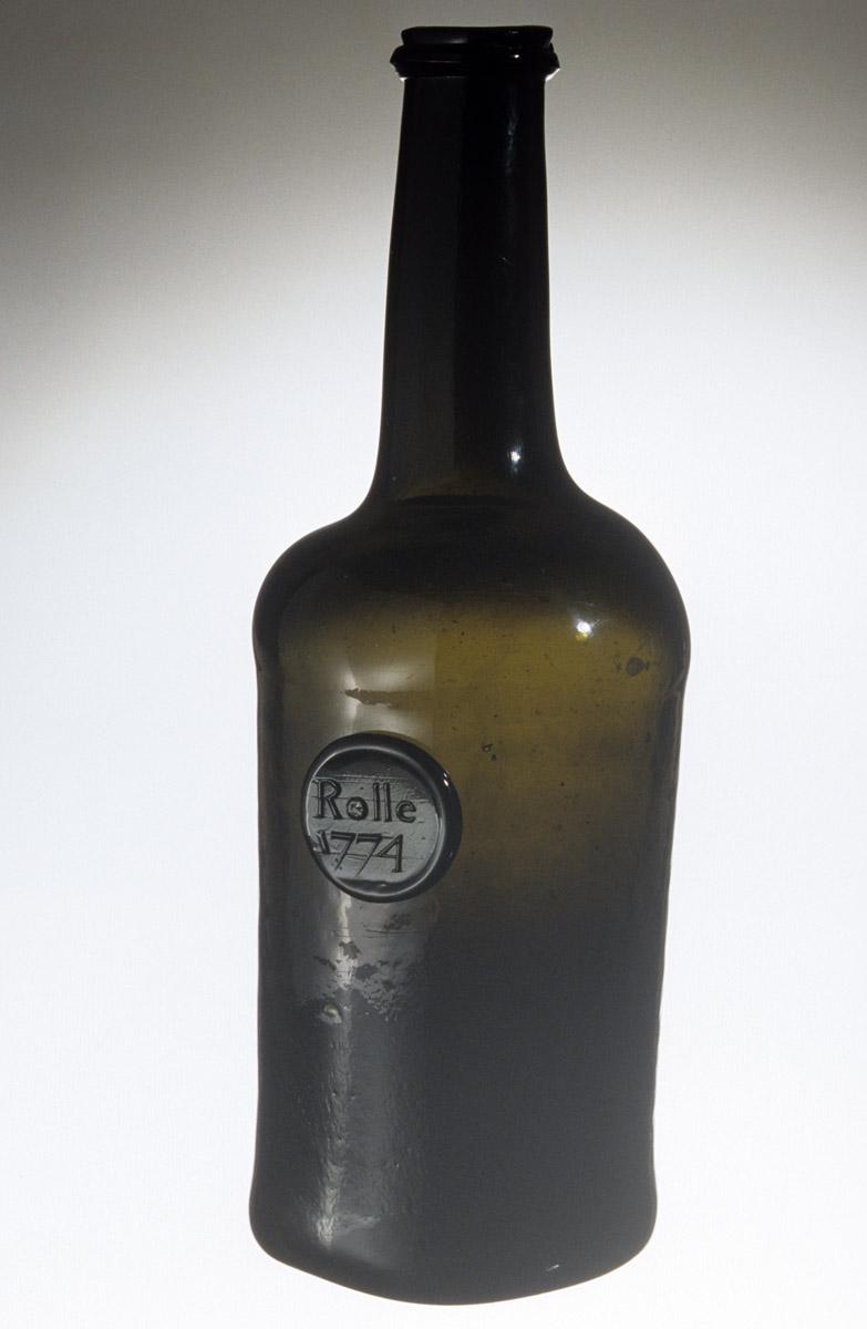 1959.1978 Glass wine bottle
