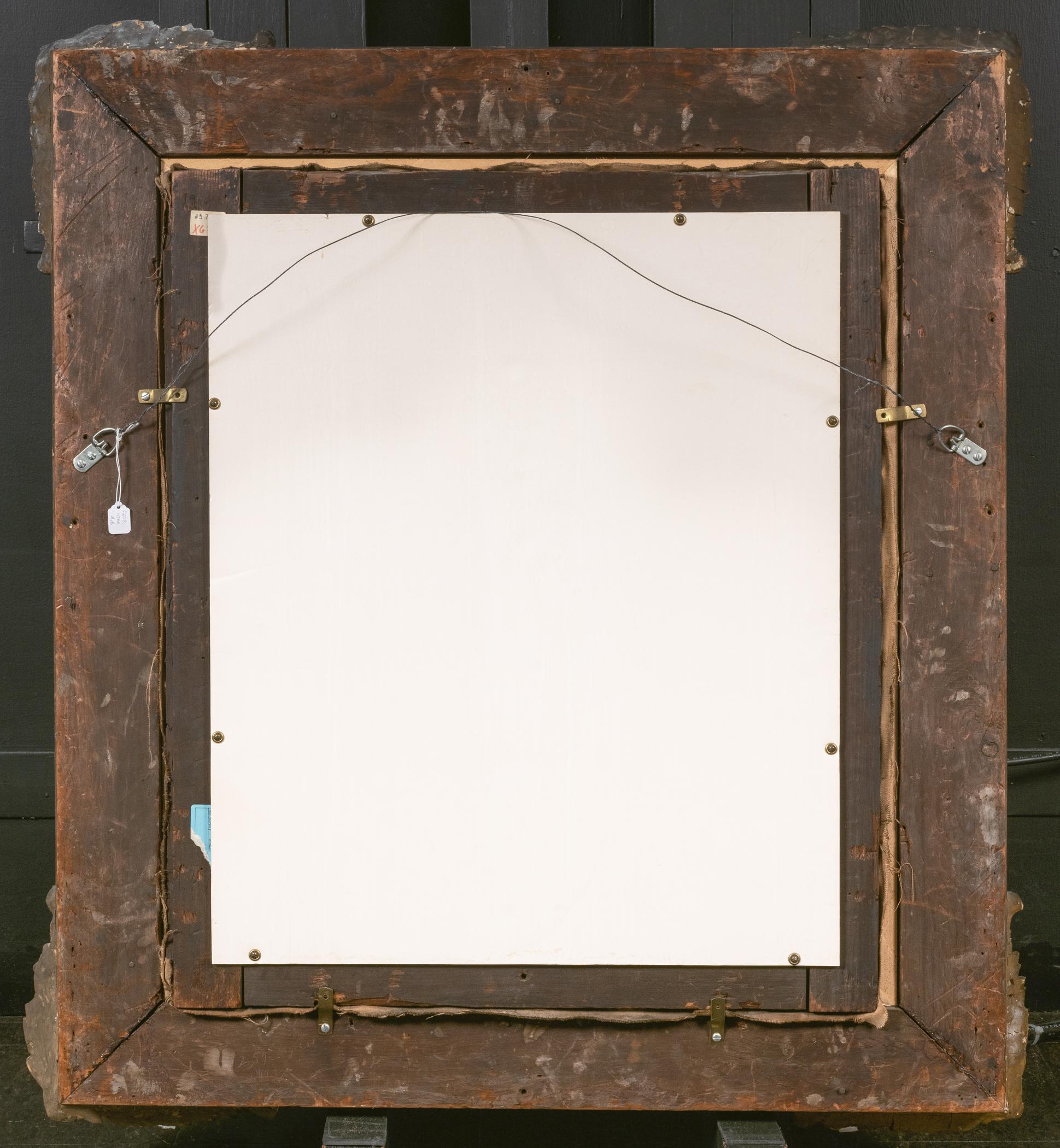 2019.0016 A Painting, B Frame, view 2, reverse