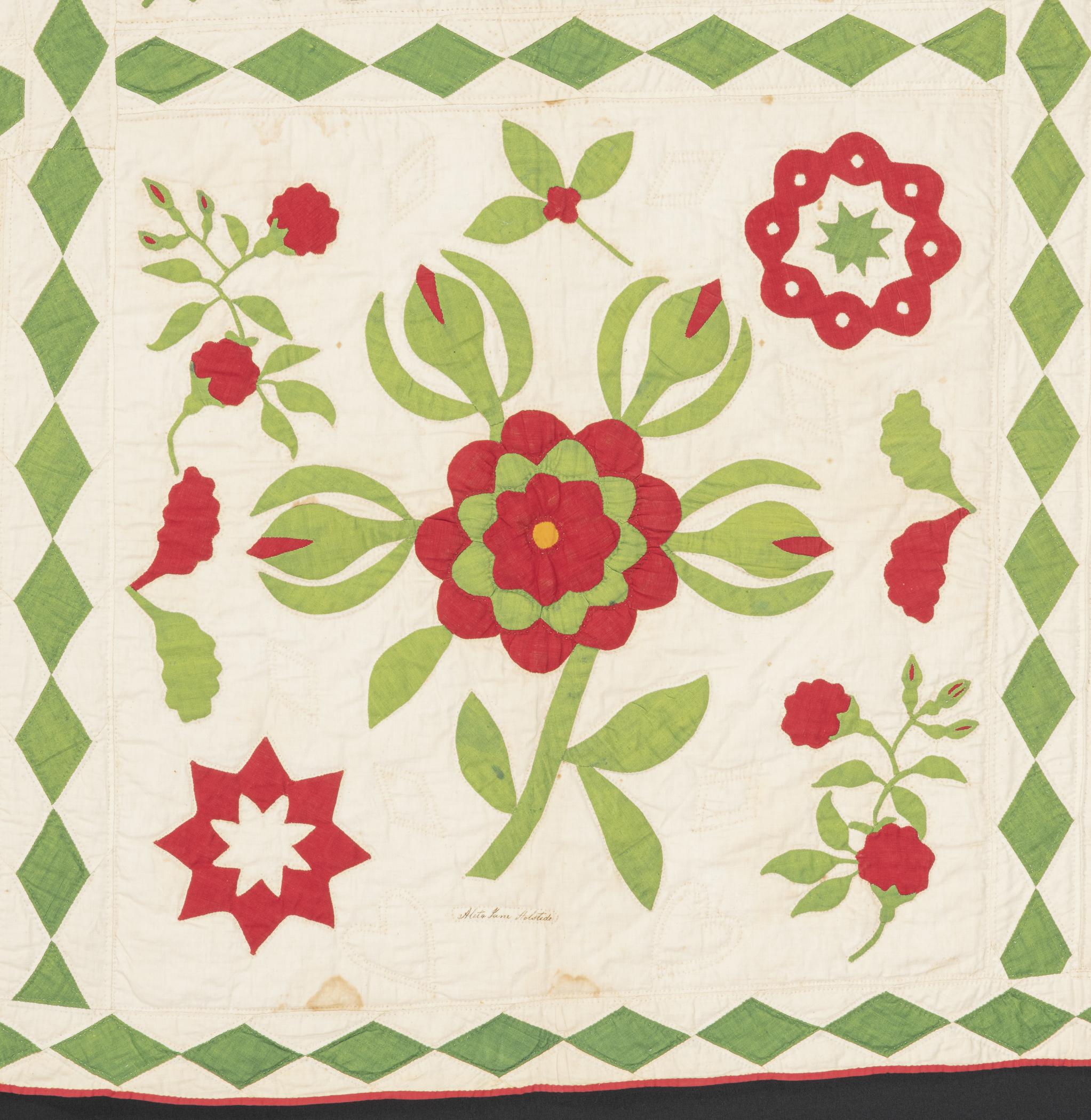 2019.0026 Quilt, detail 2