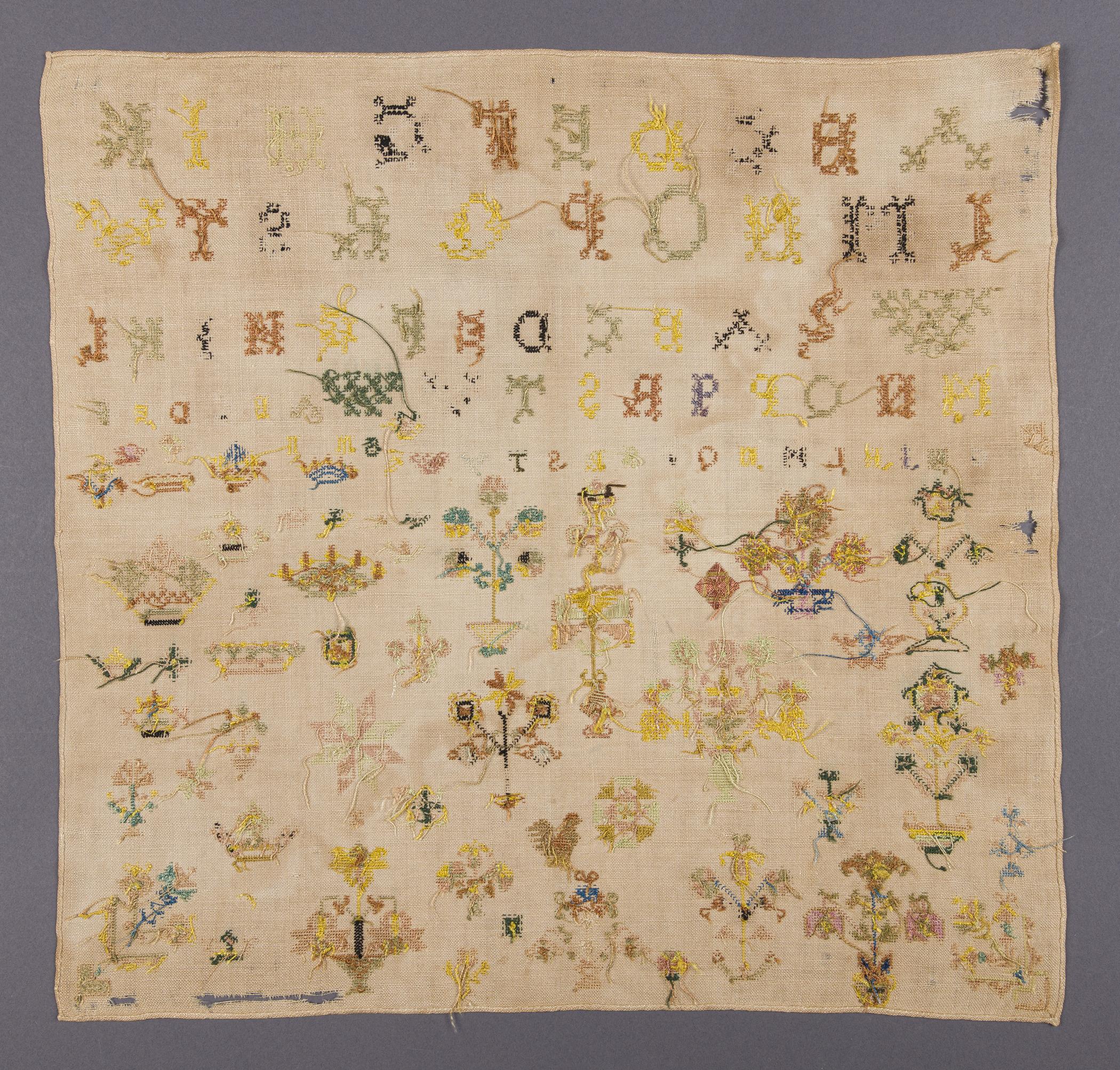 2019.0032.038 Sampler, view 2, reverse