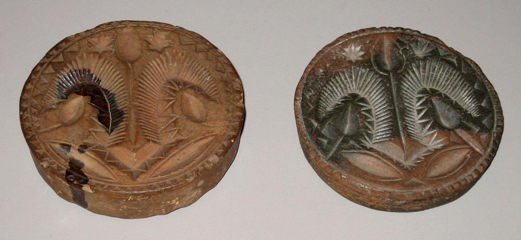 1959.2172; 1959.2173 Redware molds
