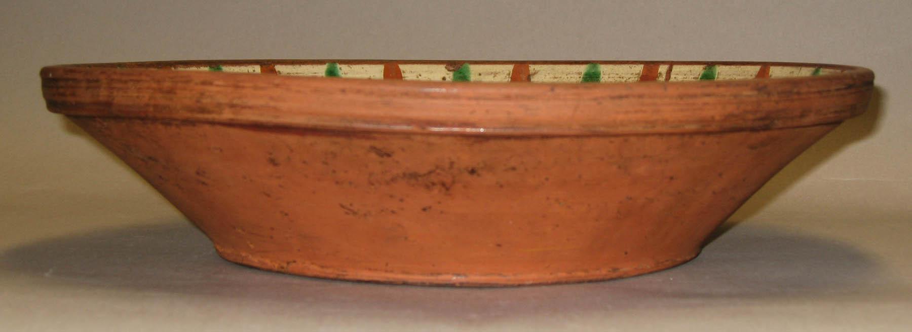 1959.2190 Slipware dish (profile)