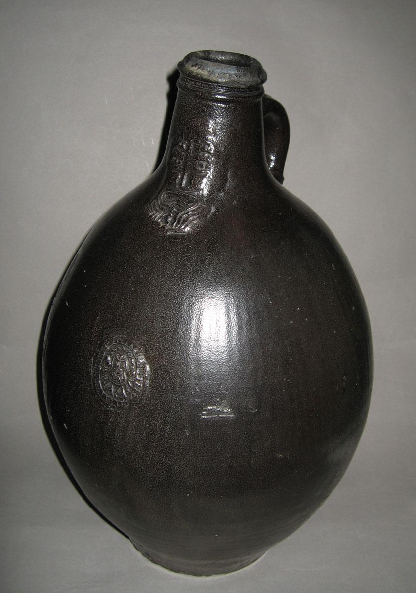 1959.2191 Stoneware bellarmine jug