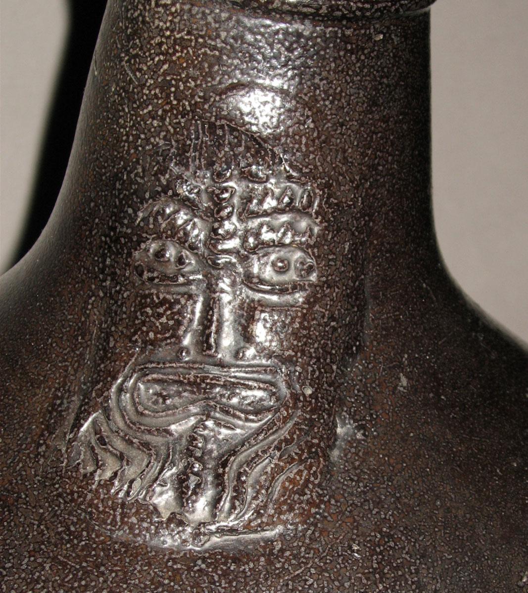 1959.2191 Stoneware bellarmine jug (detail 1)