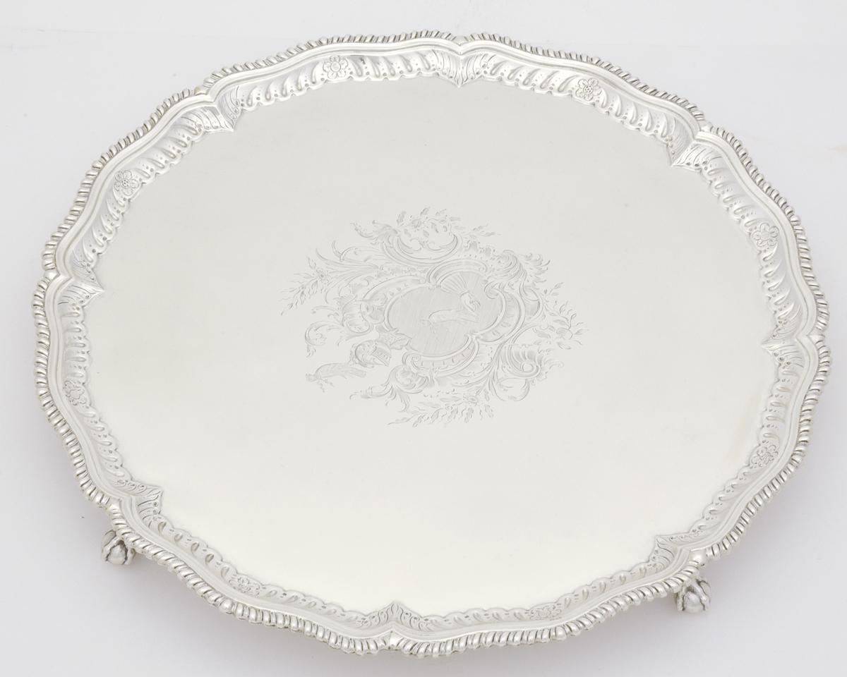 1959.2301 Silver Salver, View 1