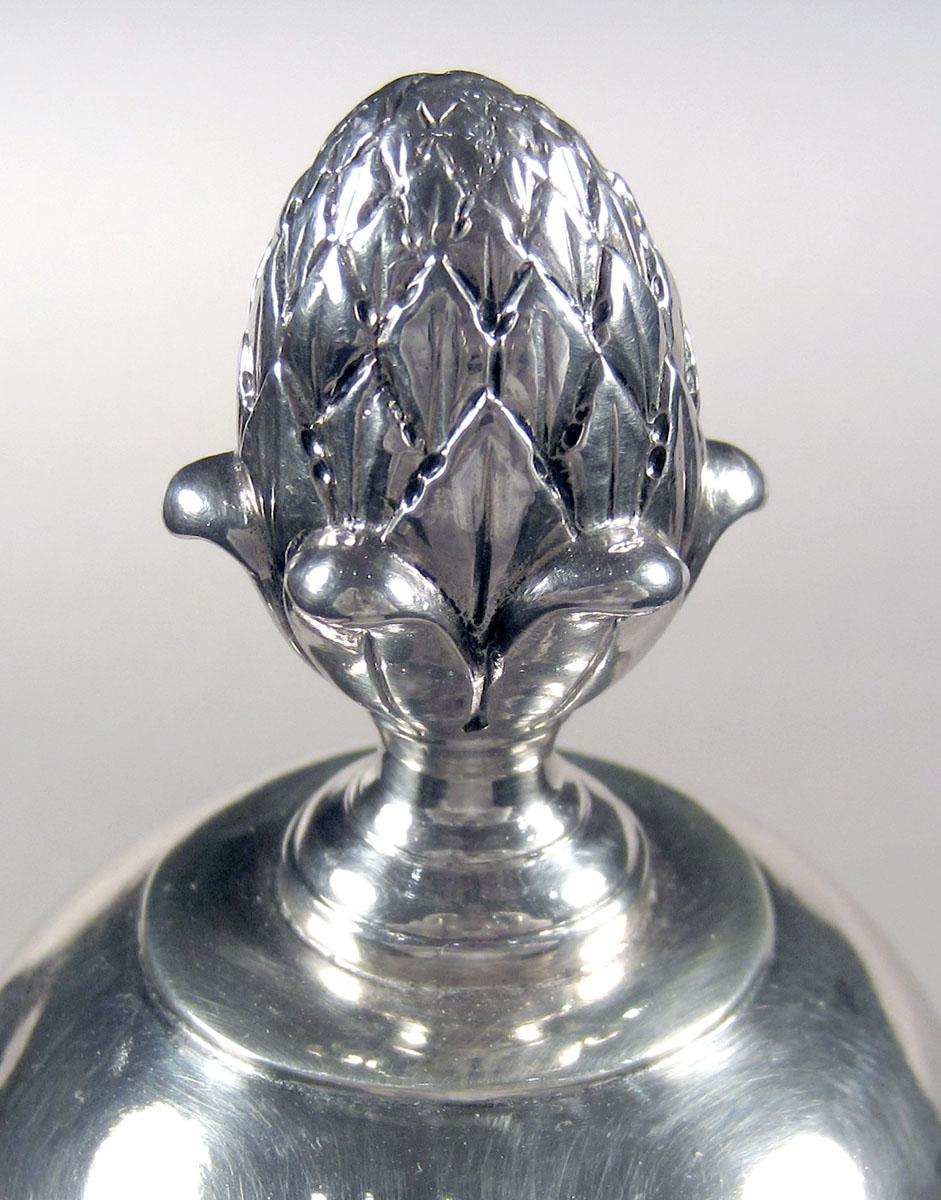 1959.2305 Silver Coffee Pot finial