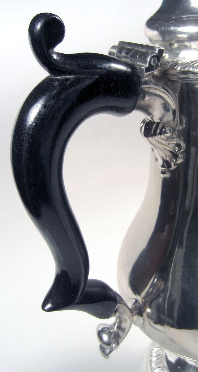 1959.2305 Silver Coffee Pot handle