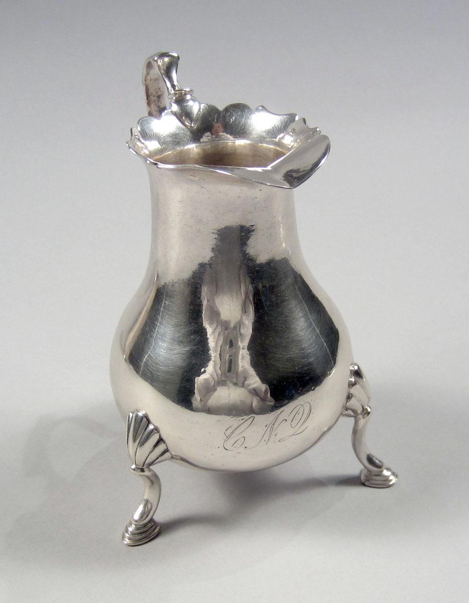 1959.2307 Silver Cream pot view 2