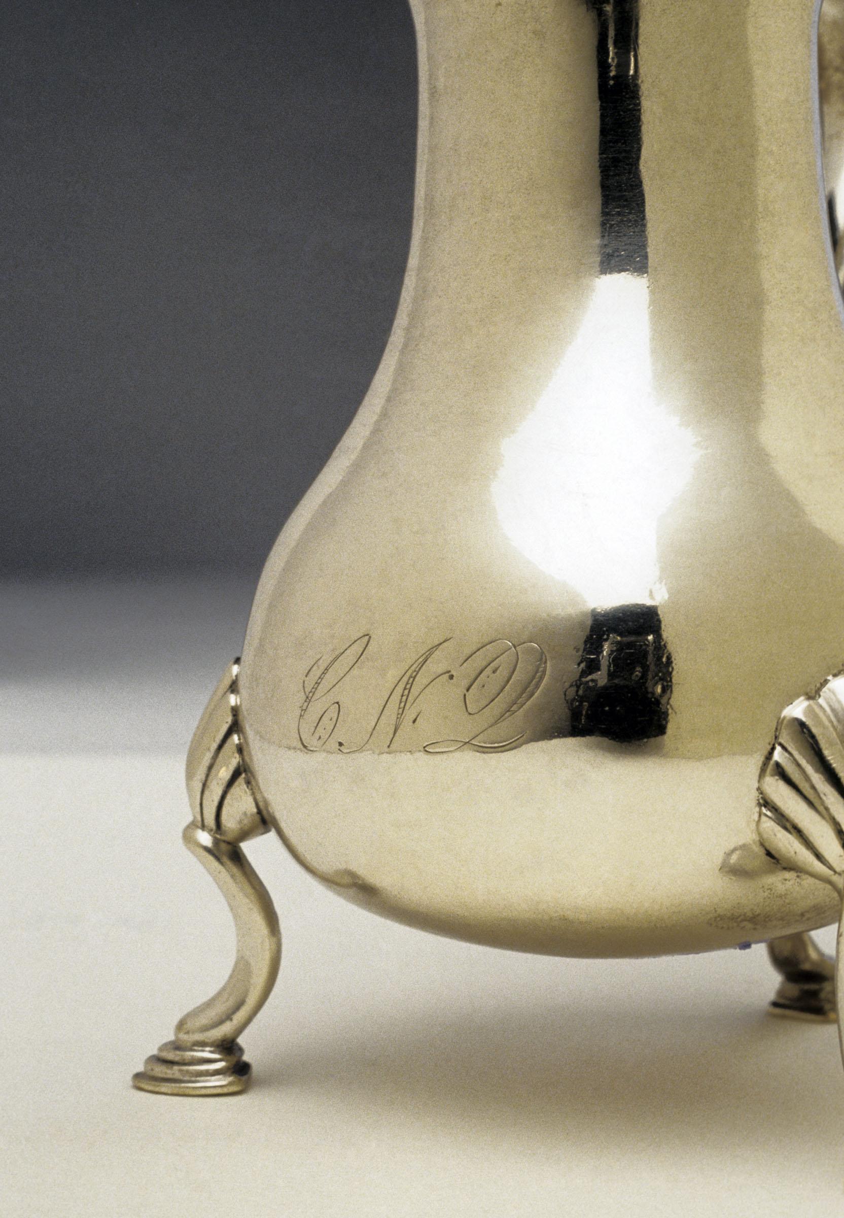 1959.2307 Cream Pot, Cream Jug, detail 1