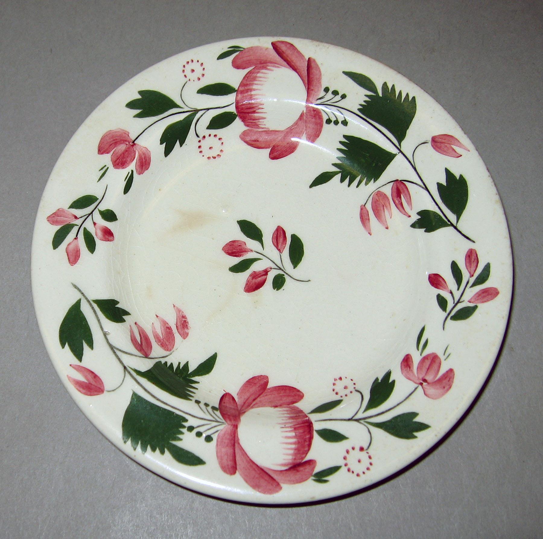 1954.0003.009 Pearlware plate
