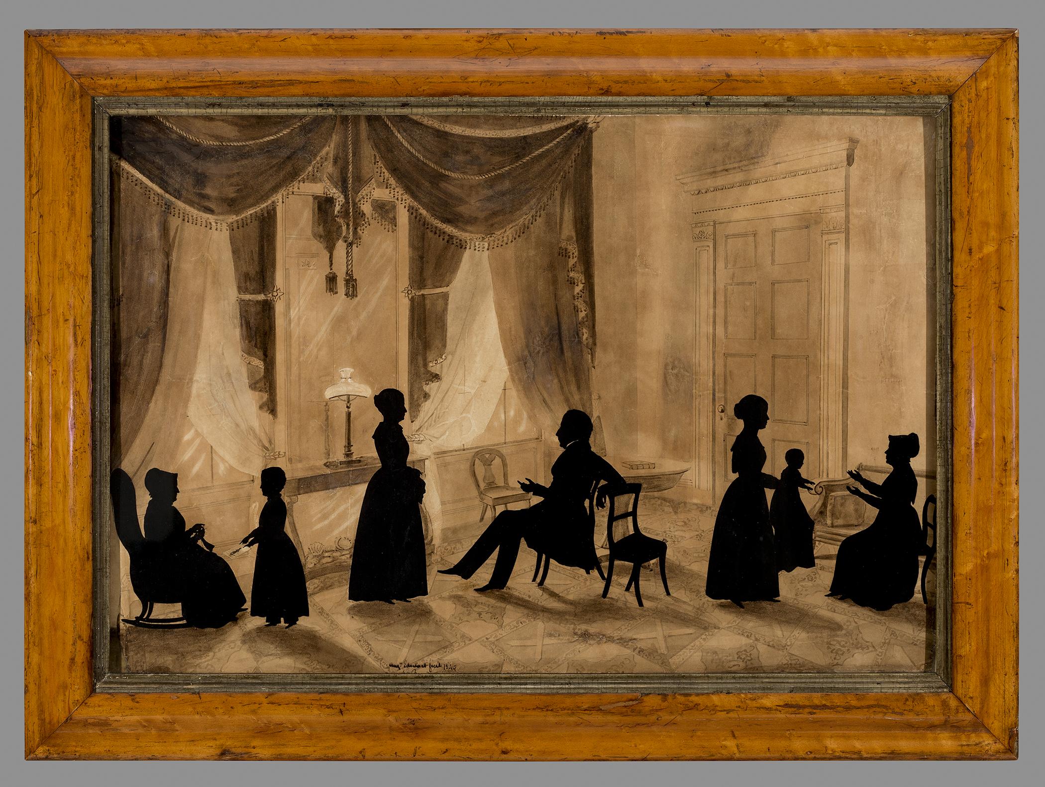 1954.0004.002 A Silhouette, B Frame, view 1