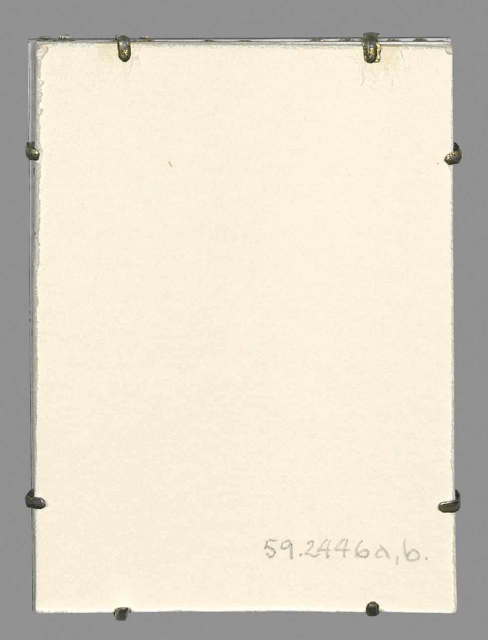 1959.2446 A Print, B Frame, view 2, reverse