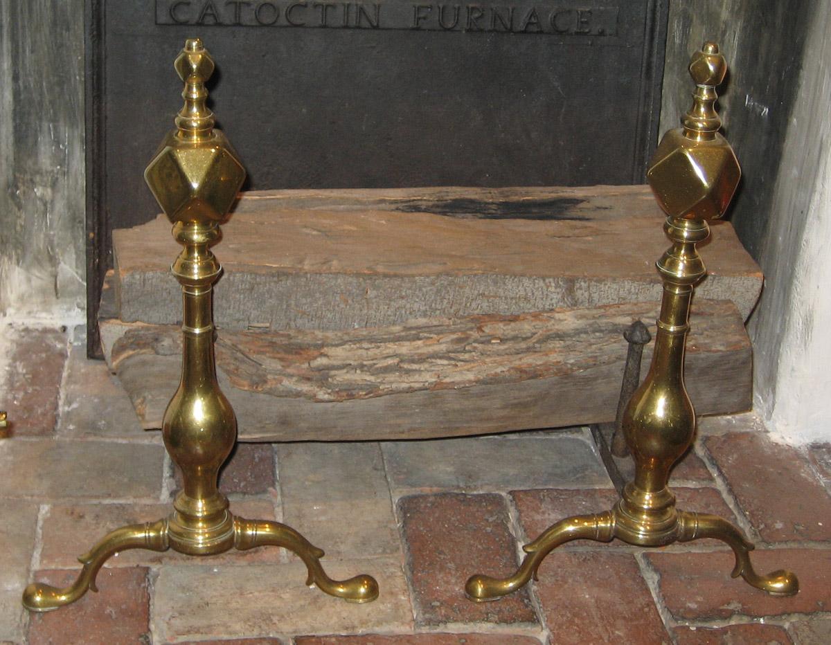 1959.2457.001 and .002 Andirons