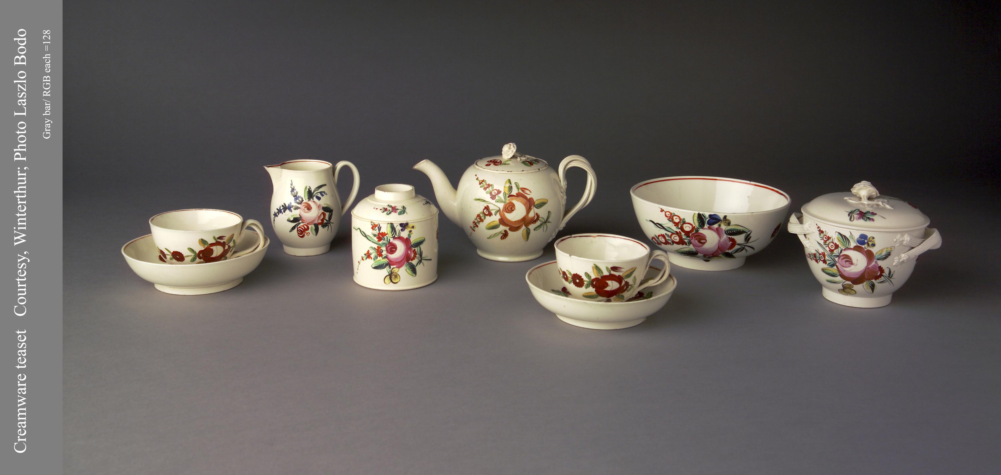 1959.2478-2483, .2486 Tea Set
