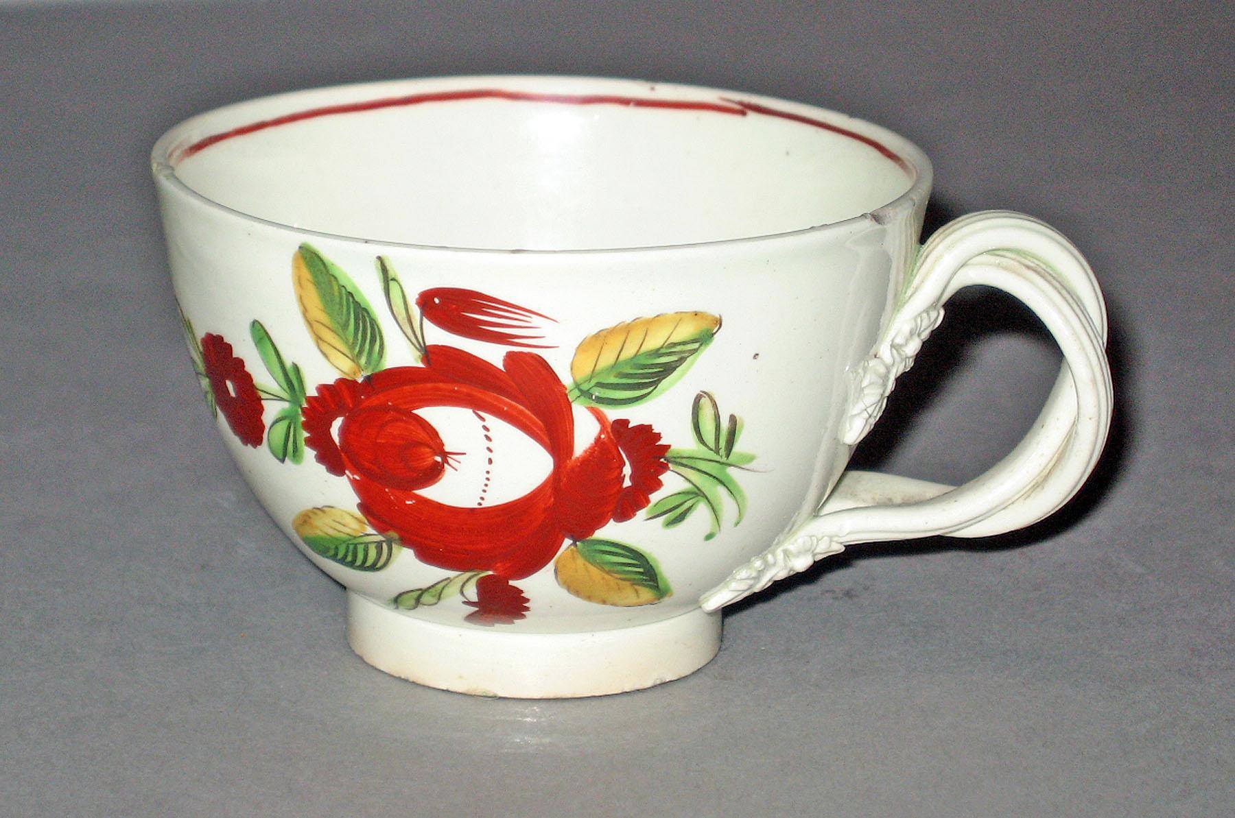 1959.2484 Creamware teacup