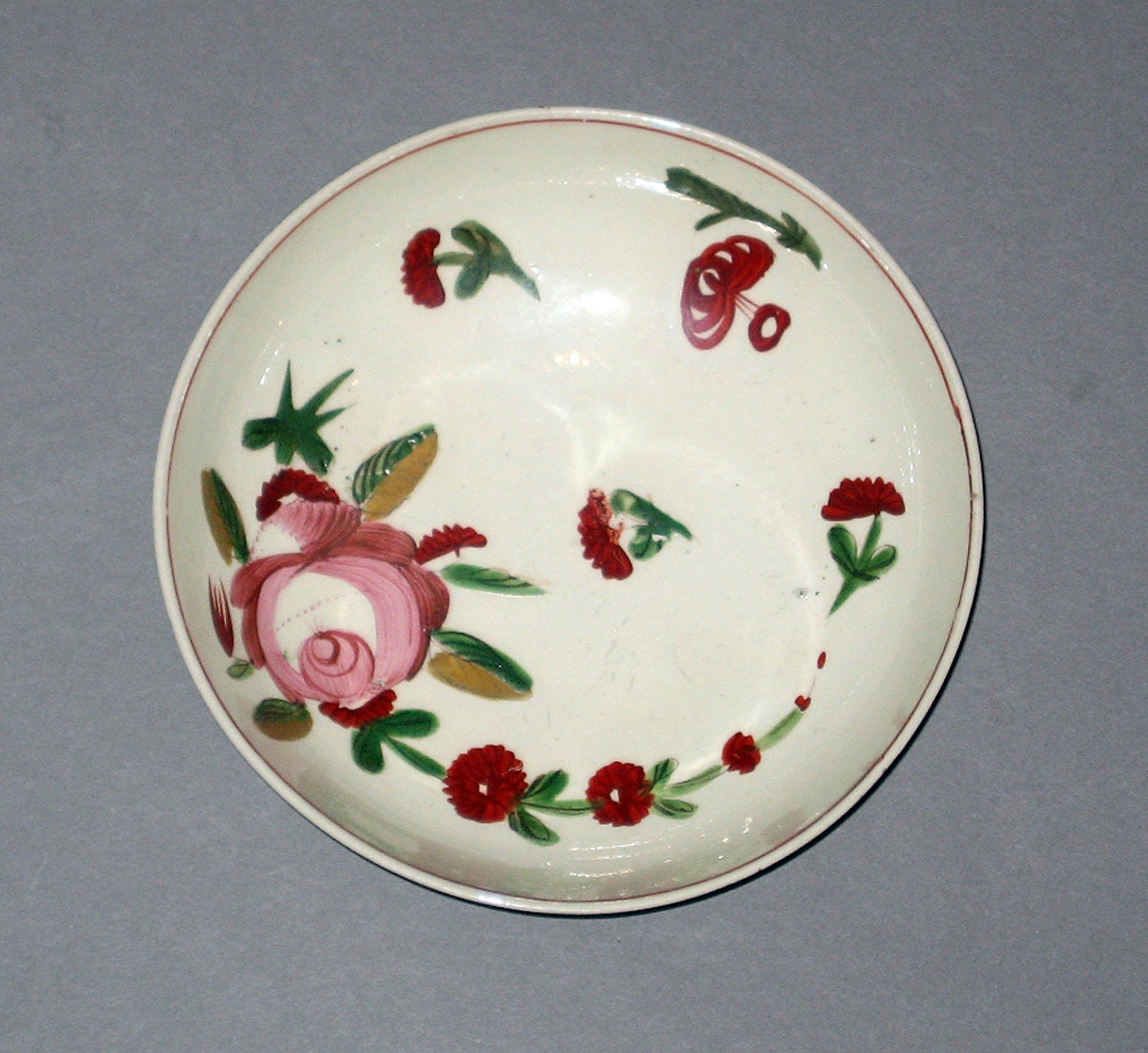1959.2485 Creamware saucer